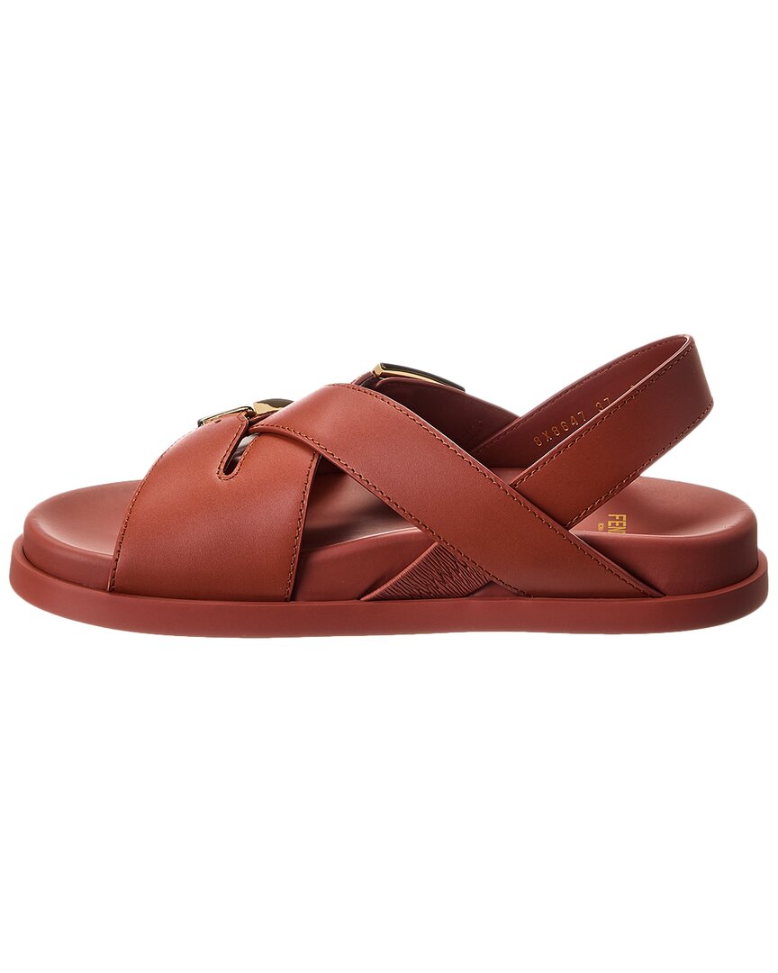 Fendi Feel Leather Sandal