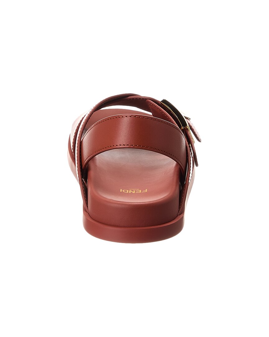 Fendi Feel Leather Sandal