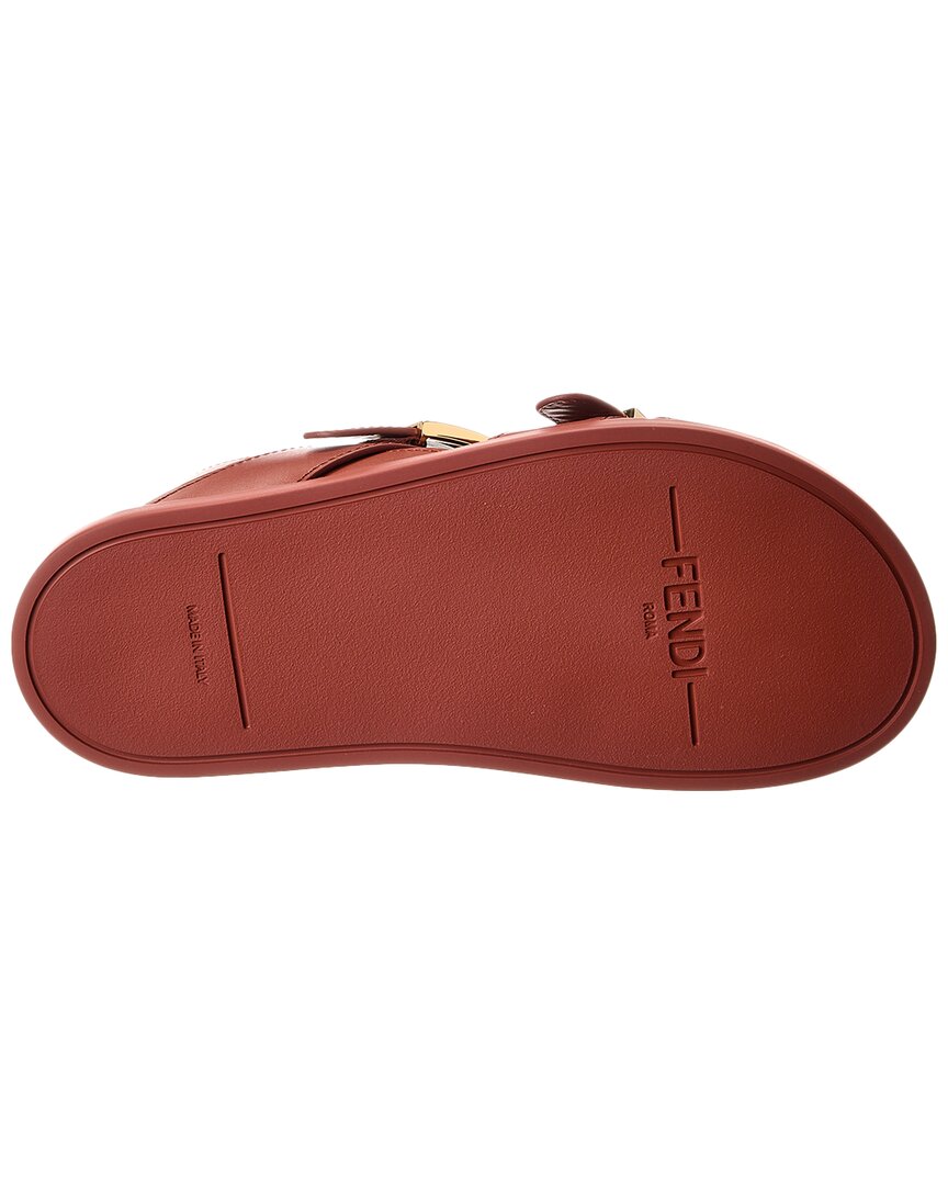 Fendi Feel Leather Sandal