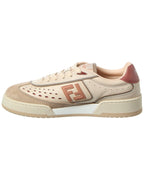 Fendi Match Leather & Suede Sneaker