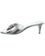 Fendi Ffold Leather Sandal
