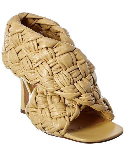 Bottega Veneta Bv Board Leather Sandal