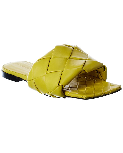 Bottega Veneta The Lido Intrecciato Leather Sandal
