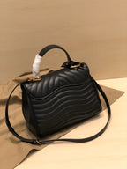 Louis Vuitton TOP HANDLE 26CM BLACK CALFSKIN