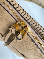Louis Vuitton MAIDA HOBO 33CM BEIGE MONOGRAM EMBOSSED GRAINED COWHIDE