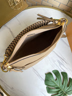 Louis Vuitton MAIDA HOBO 33CM BEIGE MONOGRAM EMBOSSED GRAINED COWHIDE