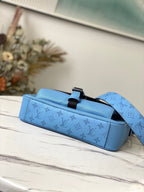 Louis Vuitton MESSENGERAMA 29CM TAIGARAMA DENIM BLUE