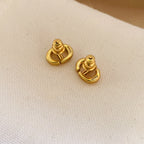 DIOR PETIT STUD EARRINGS GOLD