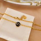 DIOR PEDANT NECKLACE GOLD