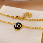 DIOR PEDANT NECKLACE GOLD