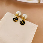 DIOR EARRINGS MOP