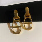 DIOR EARRINGS GOLD