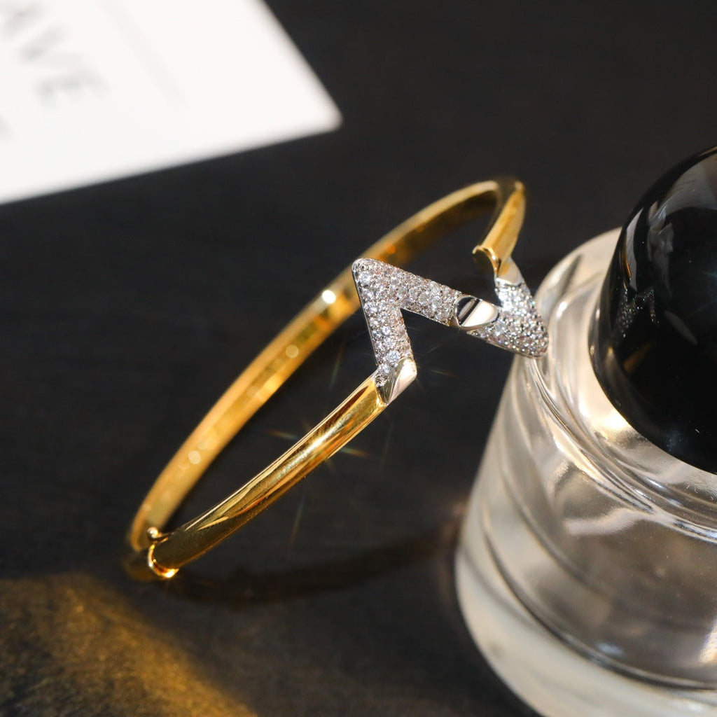 Louis Vuitton VOLTE UPSITE DOWN GOLD DIAMOND BRACELET