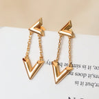 Louis Vuitton VOLT GOLD DROP EARRINGS
