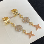 Louis Vuitton STAR AND SUN 4 MOTIFS DROP EARRINGS