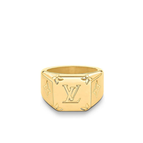 Louis Vuitton SIGNET LOGO RING