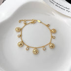 DIOR LUCKY STAR 5 MOTIF 6 DIAMOND BRACELET