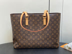 Louis Vuitton LUCO SHOULDER TOTE BAG 40 MONOGRAM LEATHER BROWN