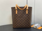 Louis Vuitton LUCO SHOULDER TOTE BAG 30 MONOGRAM LEATHER BROWN