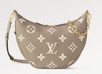 Louis Vuitton LOOP HOBO 38 BICOLOR MONOGRAM EMPREINTE LEATHER GOLD HARDWARE