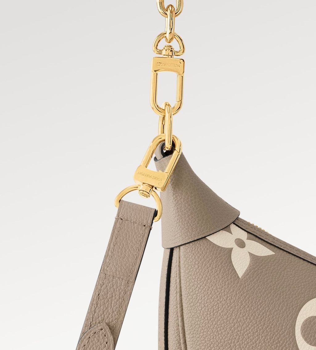 Louis Vuitton LOOP HOBO 38 BICOLOR MONOGRAM EMPREINTE LEATHER GOLD HARDWARE