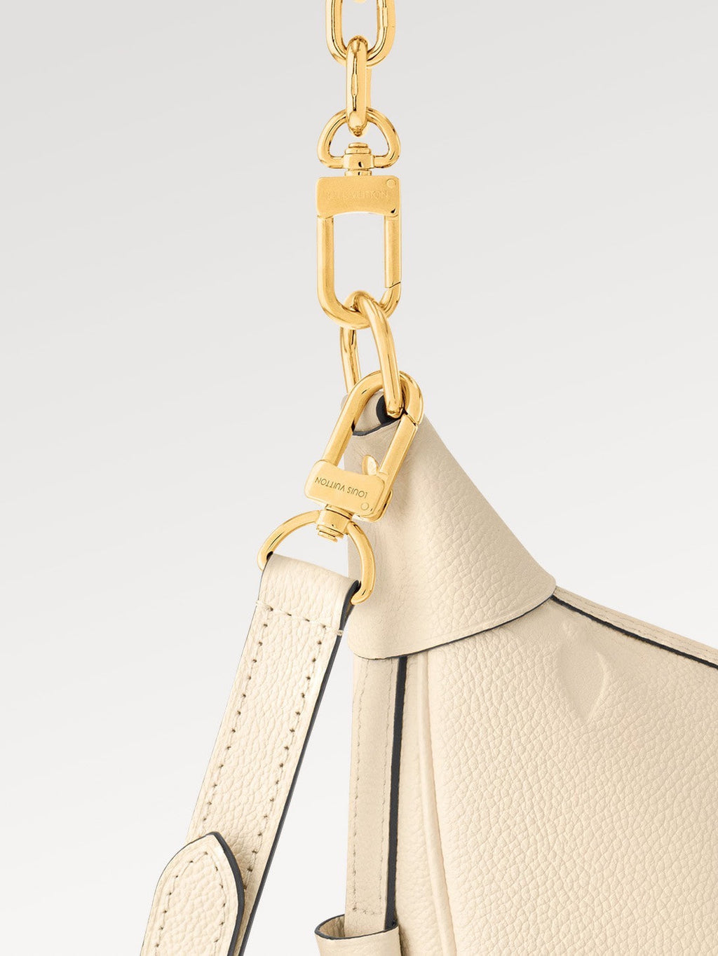 Louis Vuitton LOOP HOBO 38 CREMEMONOGRAM EMPREINTE LEATHER GOLD HARDWARE