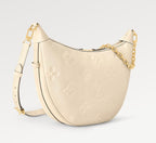 Louis Vuitton LOOP HOBO 38 CREMEMONOGRAM EMPREINTE LEATHER GOLD HARDWARE