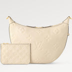 Louis Vuitton LOOP HOBO 38 CREMEMONOGRAM EMPREINTE LEATHER GOLD HARDWARE