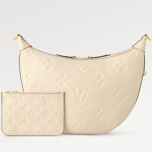 Louis Vuitton LOOP HOBO 38 CREMEMONOGRAM EMPREINTE LEATHER GOLD HARDWARE