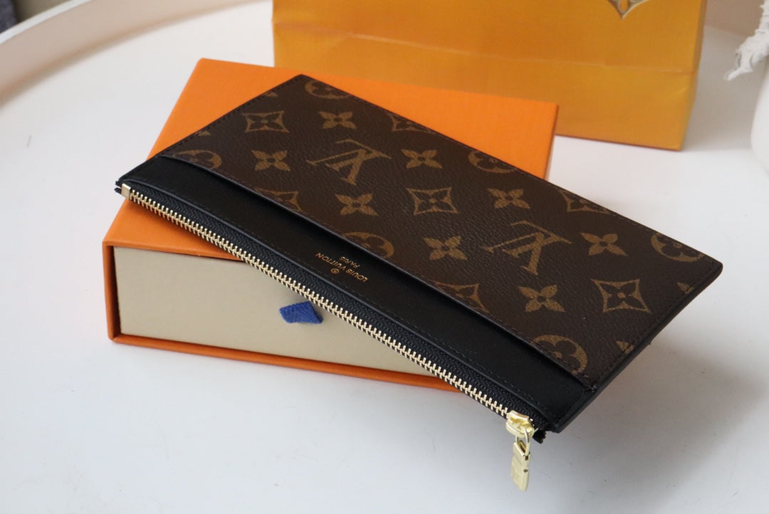 Louis Vuitton SLIM PURSE MONOGRAM CANVAS 20CM