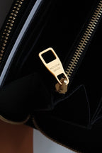 Louis Vuitton ZIPPY WALLET LONG PURSE BLACK MONOGRAM EMPREINTE LEATHER