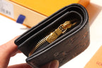 Louis Vuitton CLEA WALLET 12CM BLACK MONOGRAM EMPREINTE LEATHER