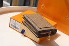 Louis Vuitton CLEA WALLET 12CM BEIGE MONOGRAM EMPREINTE LEATHER
