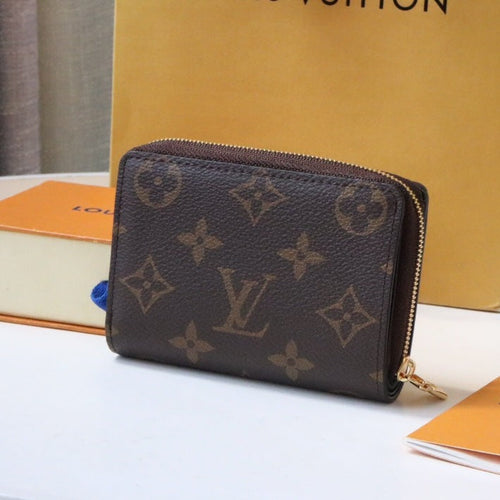 Louis Vuitton LOU WALLET 11.5CM BROWN MONOGRAM CANVAS