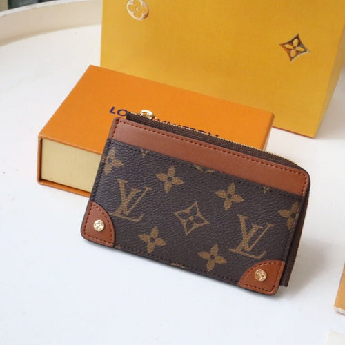 Louis Vuitton TRUNK MULTI CARD HOLDER CASE BROWN