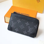 Louis Vuitton TRUNK MULTI CARD HOLDER CASE BLACK