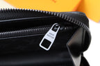 Louis Vuitton TRUNK ZIPPY WALLET 19.5 BLACK MONOGRAM CANVAS