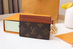 Louis Vuitton CHARM CARD HOLDER BROWN MONOGRAM CANVAS
