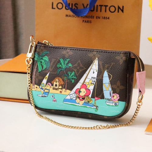Louis Vuitton MINI POCHETTE ACCESSOIRES 15.5 MONOGRAM CANVAS