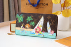 Louis Vuitton VIVIENNE ZIPPY WALLET 9.5 MONOGRAM CANVAS
