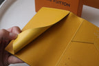Louis Vuitton PASSPORT COVER 14 BLACK CANVAS