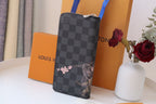 Louis Vuitton ZIPPY WALLET 20 BLACK CANVAS