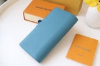 Louis Vuitton VERTICAL WALLET CAPUCINES CLOUD BLUE