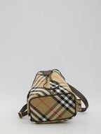 Burberry Check Bucket Bag Beige