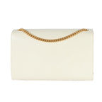 SAINT LAURENT - Blanc Grain De Poudre Medium Monogram Kate Bag