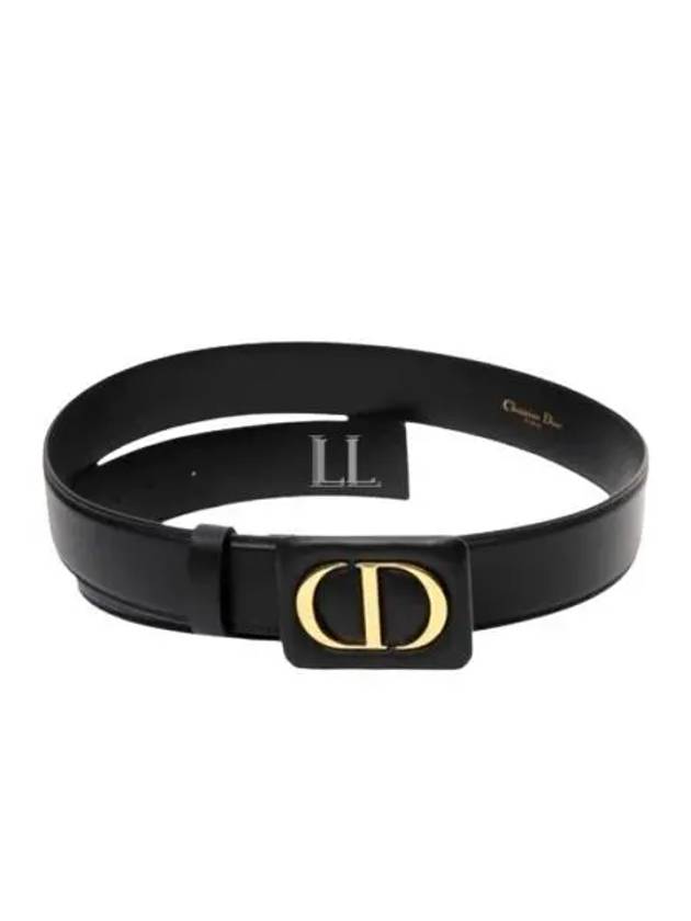 Bobbi Leather Belt Black Dior