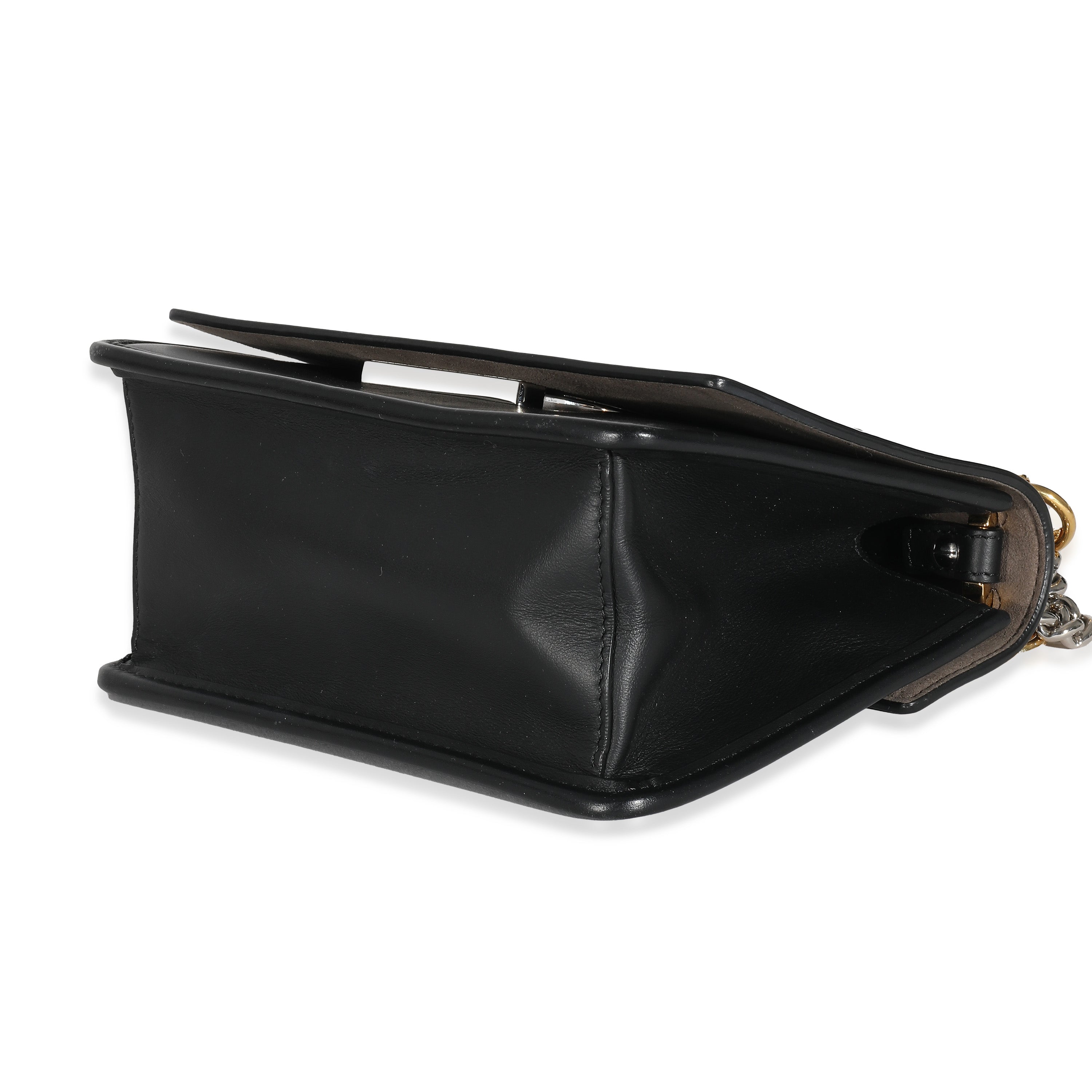 FENDI - Black Vitello Century Opaco F is Fendi Kan I Bag