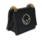 FENDI - Black Vitello Century Opaco F is Fendi Kan I Bag
