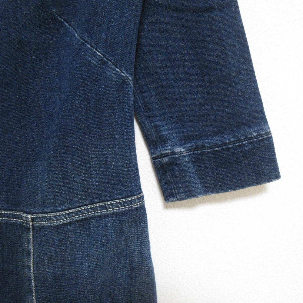 Louis Vuitton Collection Model Denim Dress