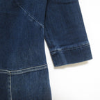 Louis Vuitton Collection Model Denim Dress